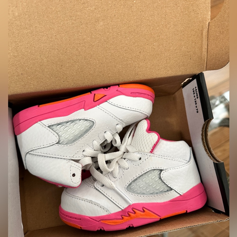 Toddler Jordan 5 Retro
WNBA Pinksicle Safety Orange